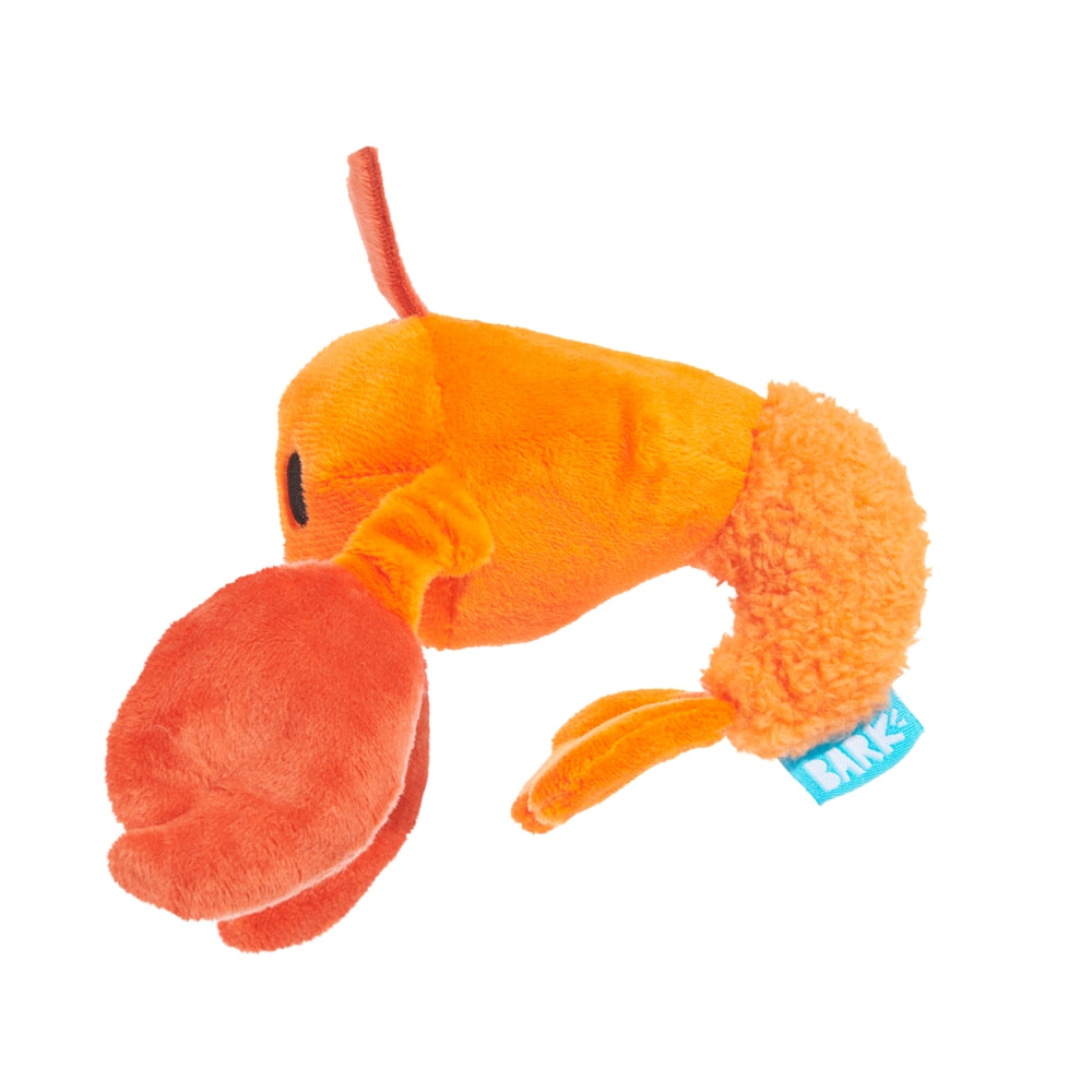 BARK Della Crawfish Plush Dog Toy