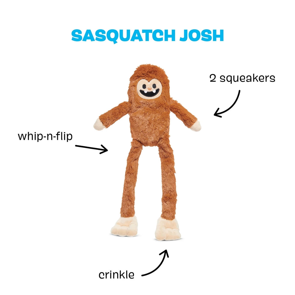 BARK Sasquatch Josh Plush Dog Toy