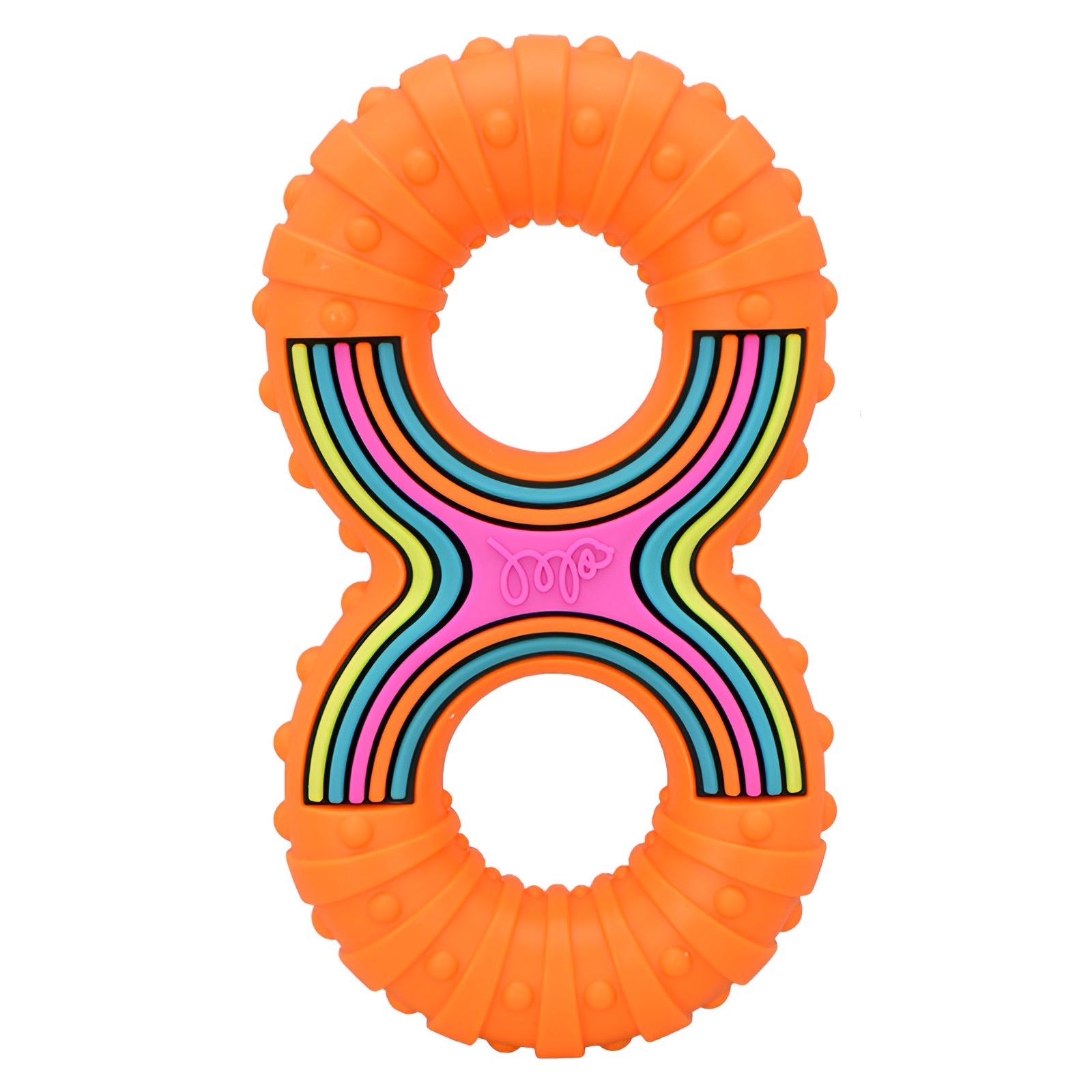 Happy Pet Groovers TPR Rubber Figure of 8 Dog Toy