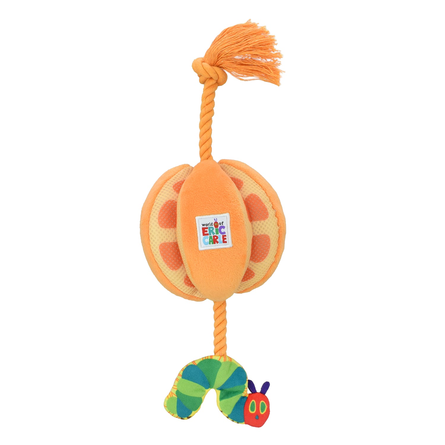 Eric Carle™ The Very Hungry Caterpillar Orange Rope Tug Dog Toy