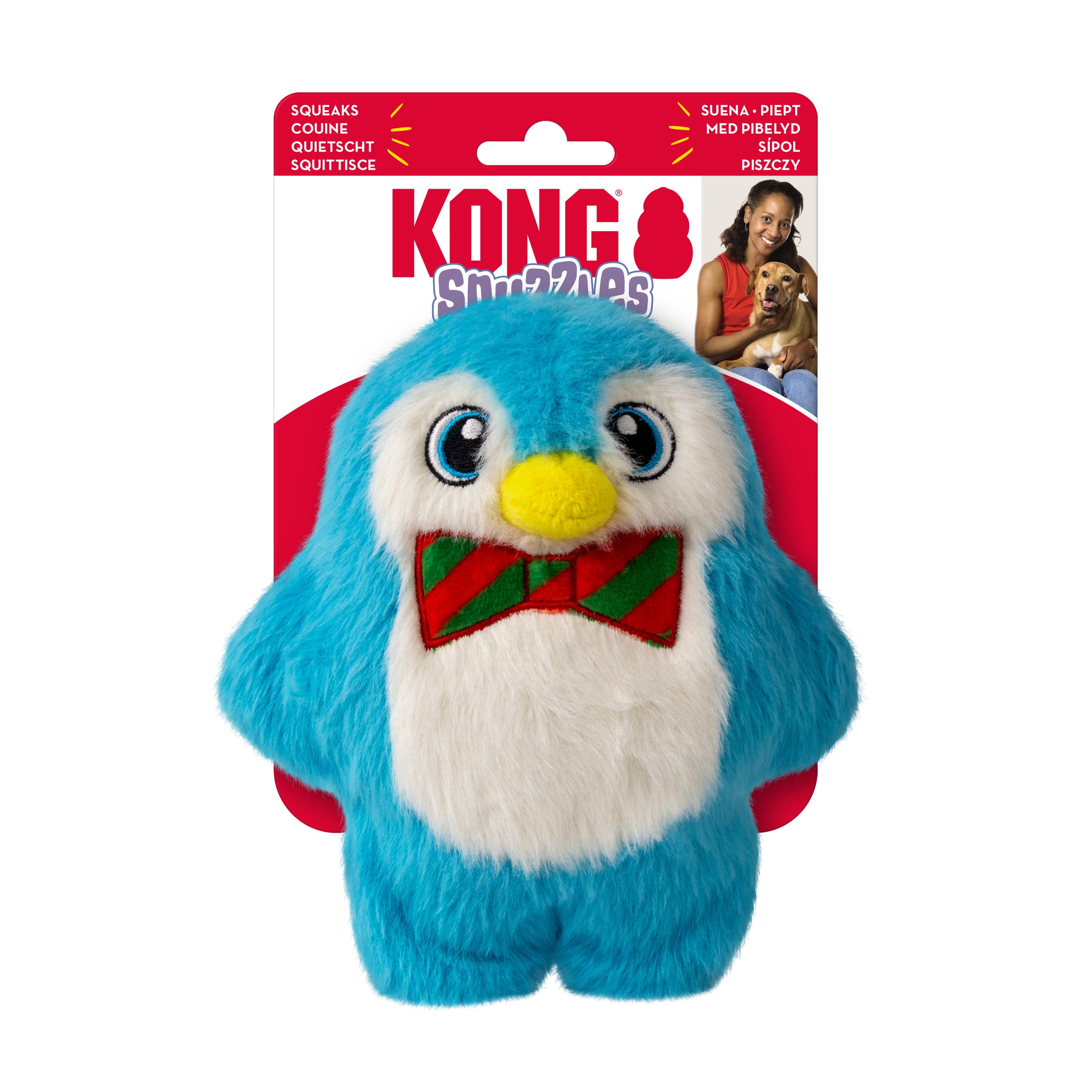 KONG Holiday Snuzzles Penguin