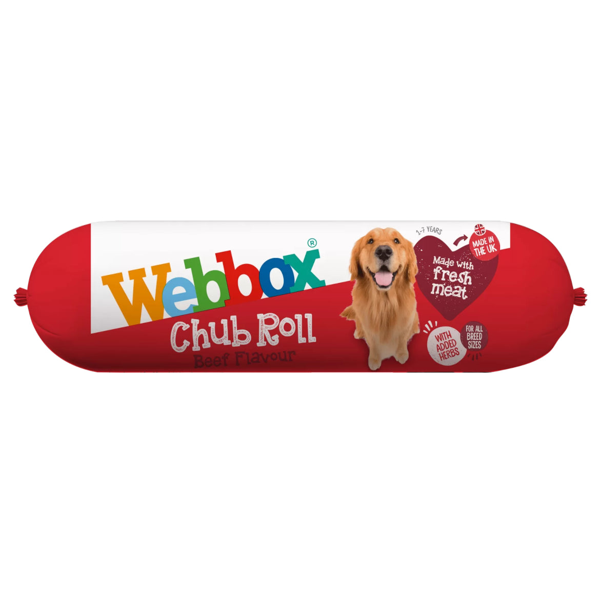 Webbox Chub Rolls Beef 720g