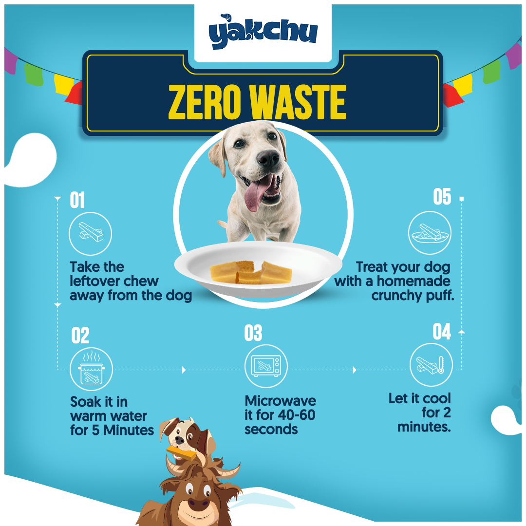 Yakchoo Himalayan Yak Cheese Dog Chews – X-Large 150g - 1 or 2 Pack Options