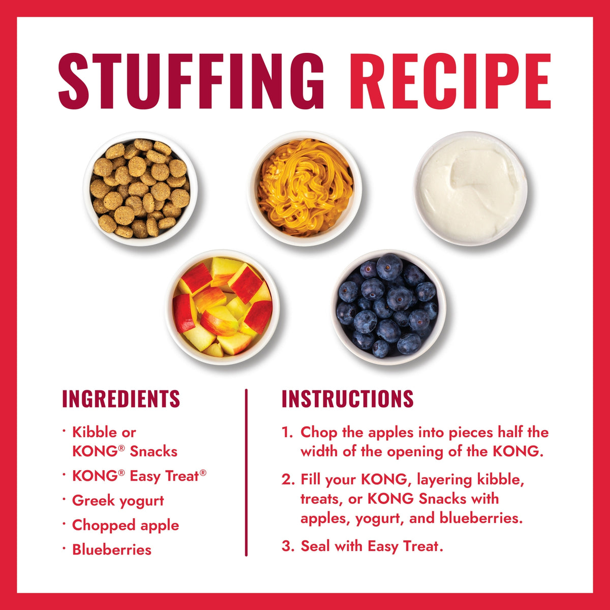 KONG Snacks Birthday Recipe 2 Sizes