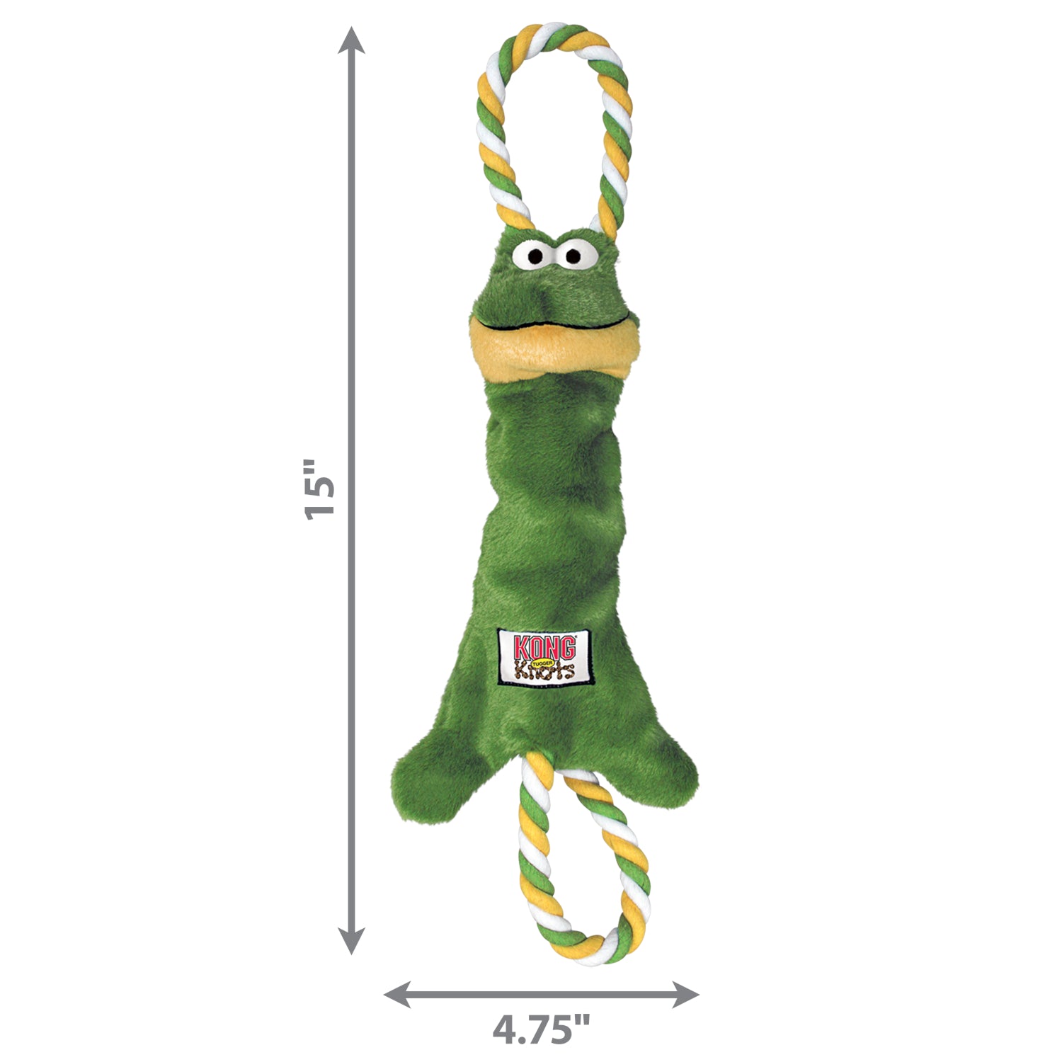 KONG Tugger Knots Frog