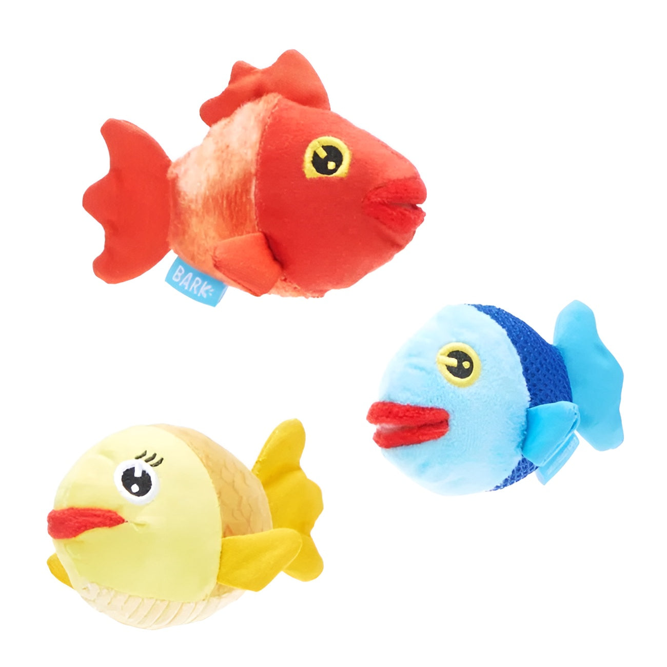BARK The Groupers Plush Dog Toys